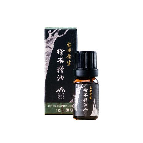 檜山坊 頂級台灣原生檜木精油10ml(滴瓶)