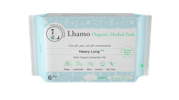 [Heapadlh017] Lhamo 有機精油衛生棉-超強吸收加長型(單包)量大安心睡