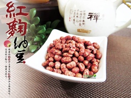 養身紅麴納豆 300克 遵循古法烘炒 顆顆香脆超涮嘴 純素食