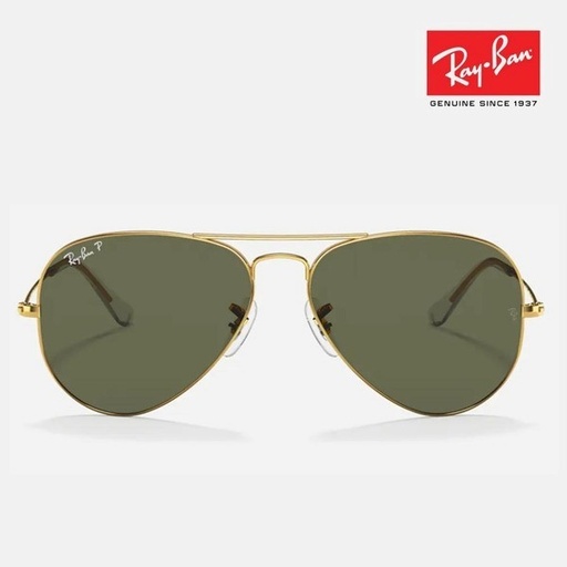 Ray-Ban｜RB3025-001/58 飛行員偏光太陽眼鏡