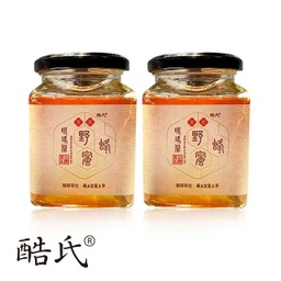 [Gliantyu021] 【酷氏】噶瑪蘭台灣原生草本野蜂蜜 [一組2罐/600g]
